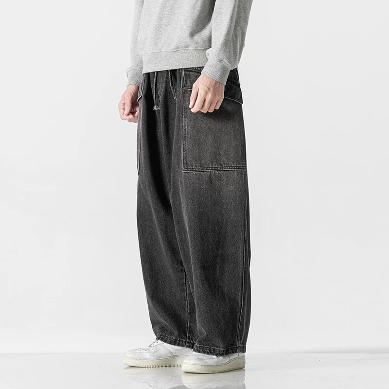 Draven Wide-Leg Denim Jeans