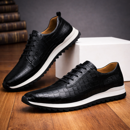Men's Genuine Leather Orthopedic Dress Shoes