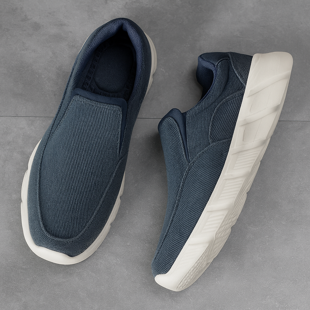 Men's Canvas Orthopedic Slip-On Sneakers
