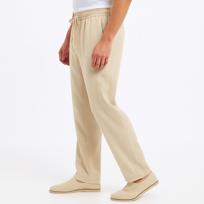 Calden Cotton Drawstring Pants