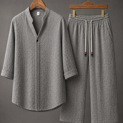 Men's Silk 2-Piece Matching Set