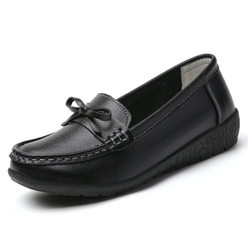 Bellara Leather Slip-On Orthopedic Loafers