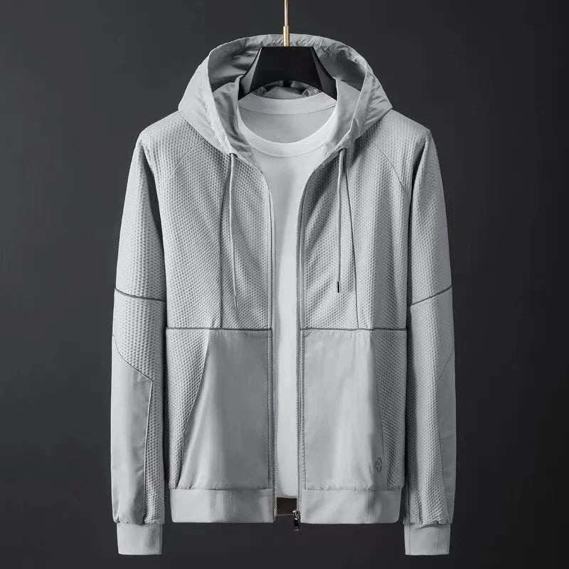 Men's Brushed Knit Jogger Tracksuit Set