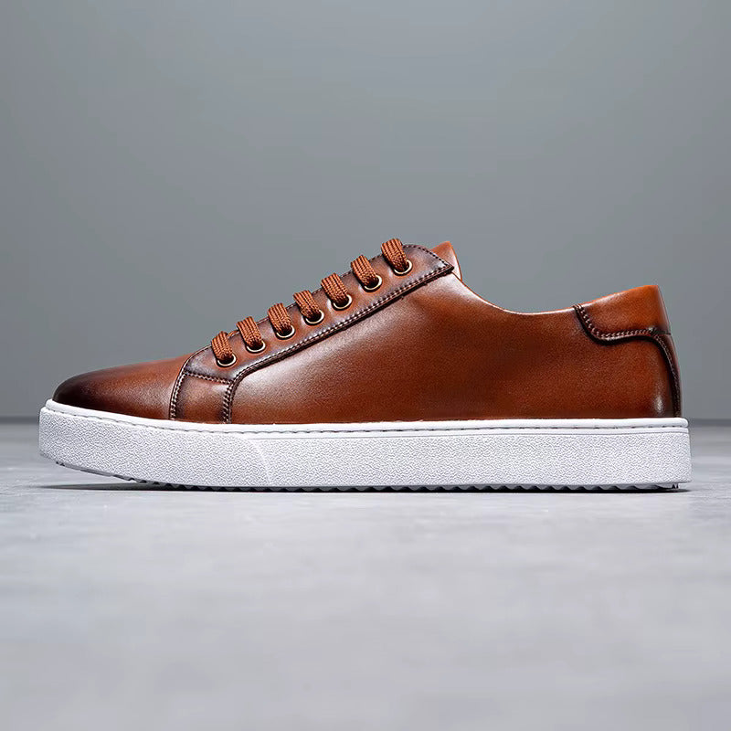 Montari Orthopedic Leather Sneakers