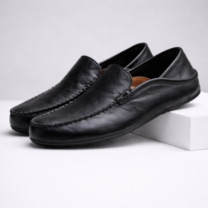 Men's Genuine Leather Orthopedic Slip-On Loafers
