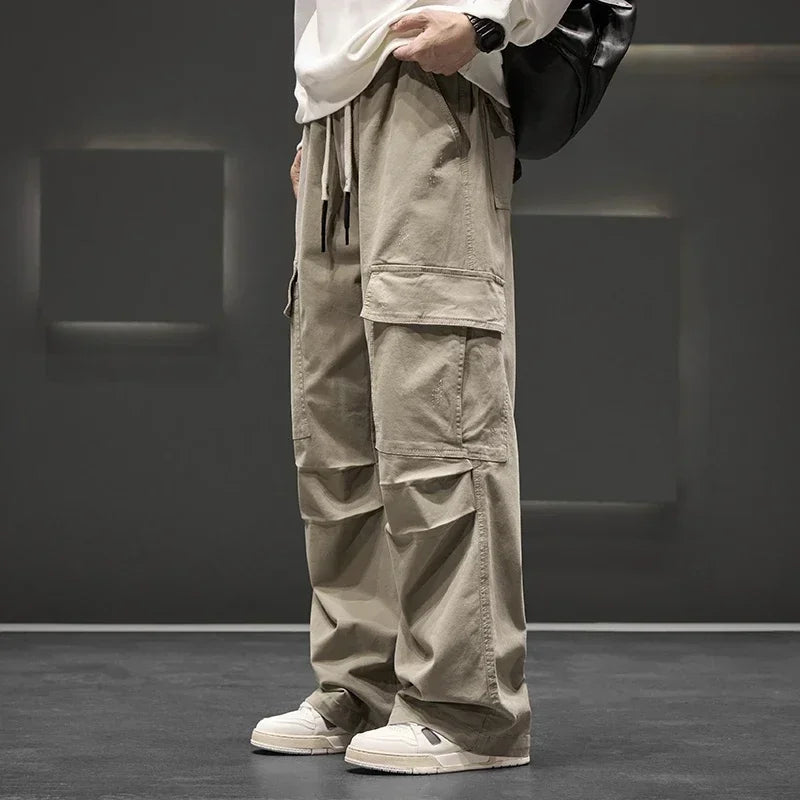 Harland Wide-Leg Cargo Pants