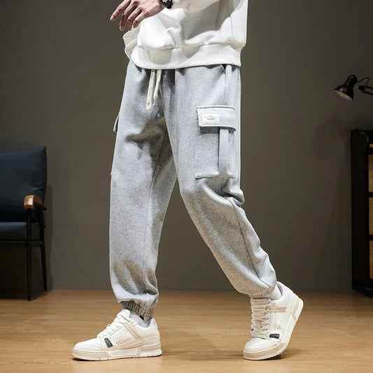 Dorian Relaxed Fit Cargo Joggers with Pockets