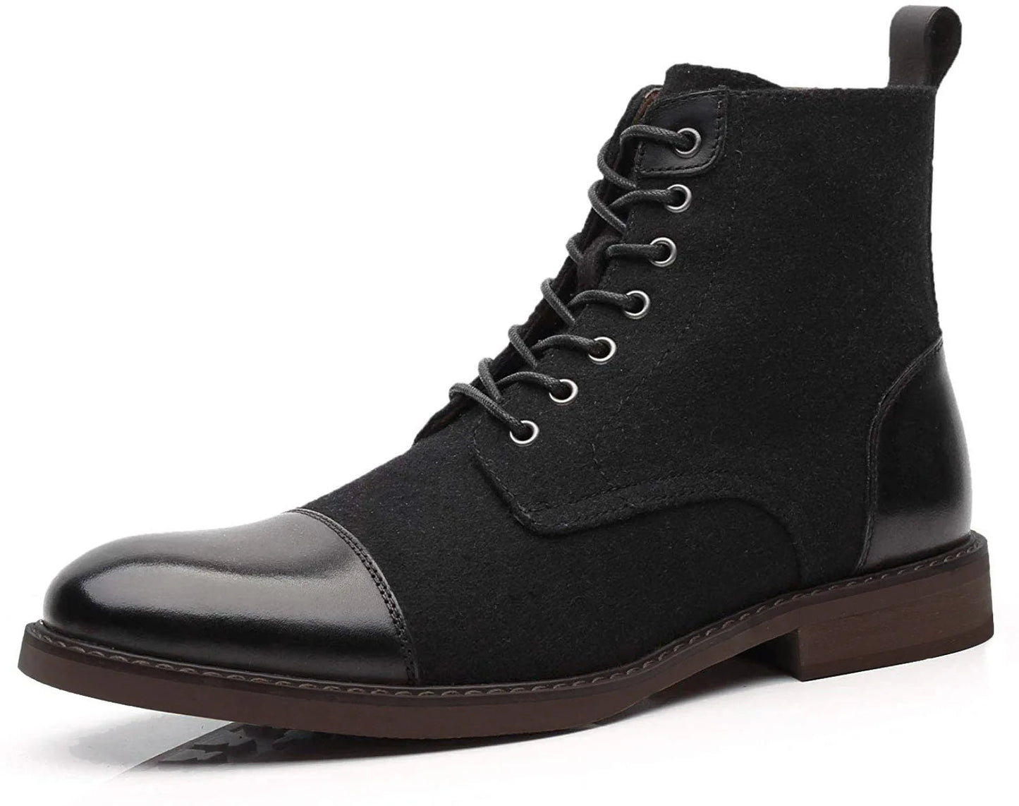 Men's Italian Leather Orthopedic Ankle Boots