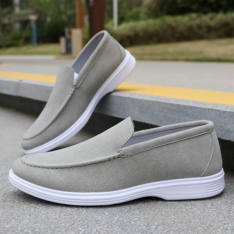 Men's Suede Slip-On Orthopedic Loafers