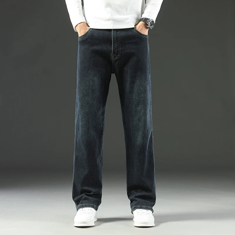 Draven Stretch Straight Leg Denim Jeans
