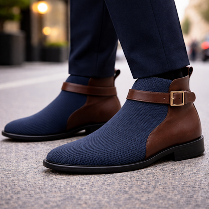 Montari Leather Chelsea Boots