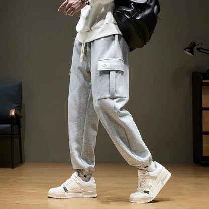 Dorian Relaxed Fit Cargo Joggers with Pockets