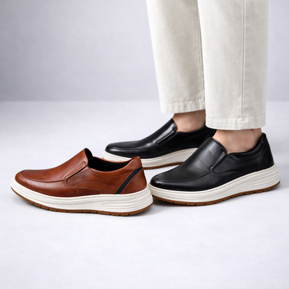Men's Genuine Leather Orthopedic Slip-On Loafers