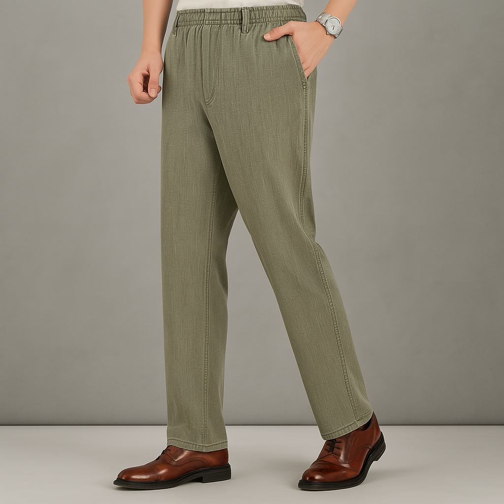Men's Linen Drawstring Pants