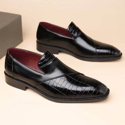 Men's Italian Leather Orthopedic Slip-On Loafers