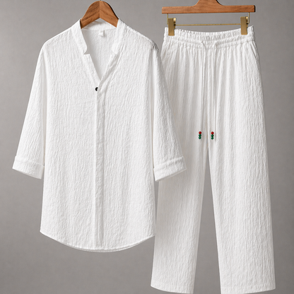 Men's Silk 2-Piece Matching Set