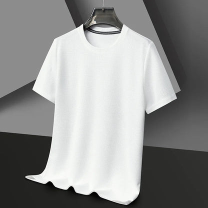 Men's Waffle Knit Crewneck T-Shirt