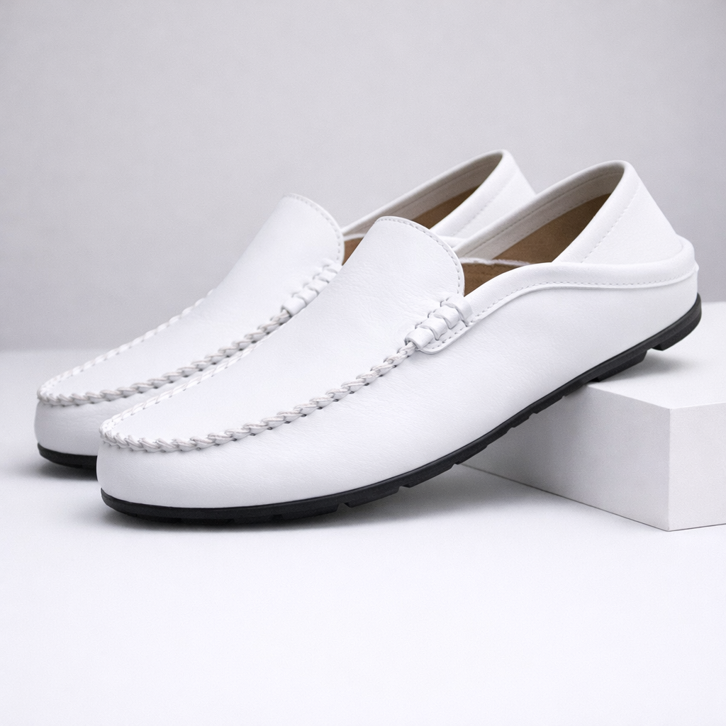 Men's Genuine Leather Orthopedic Slip-On Loafers