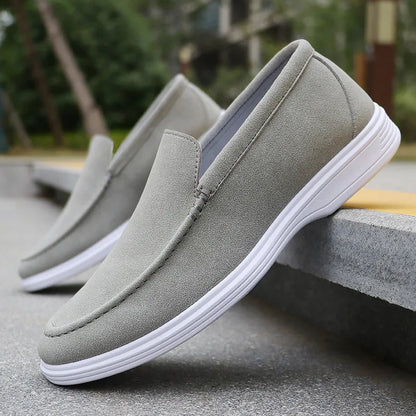 Men's Suede Slip-On Orthopedic Loafers