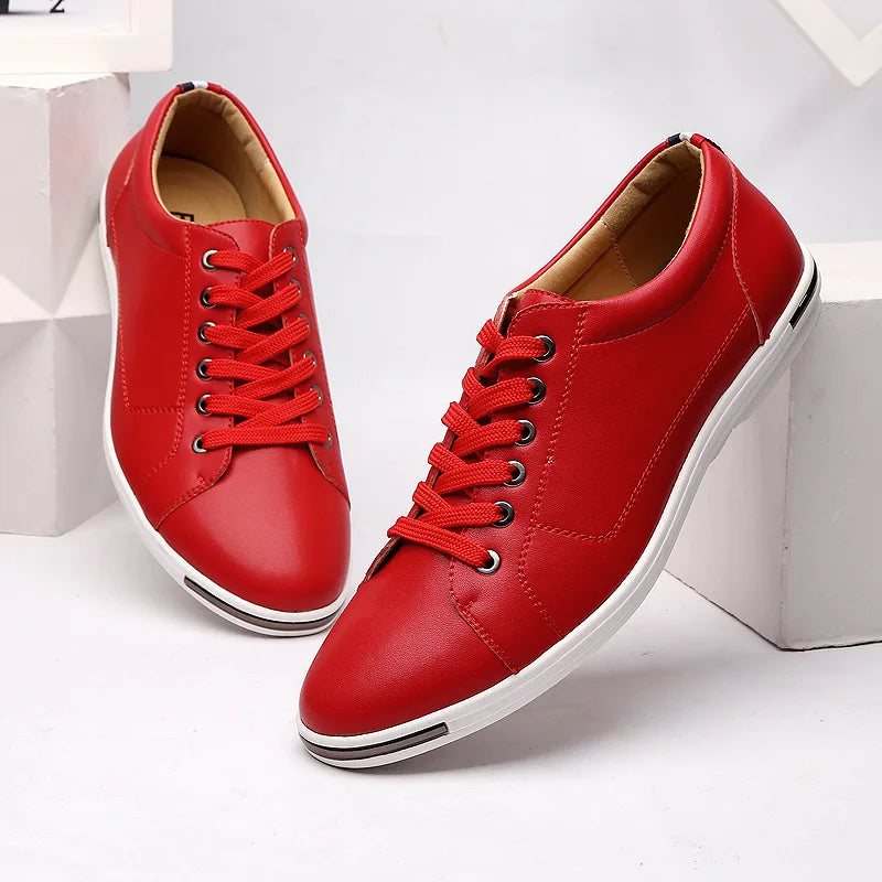 Marcello Leather Low-Top Sneakers