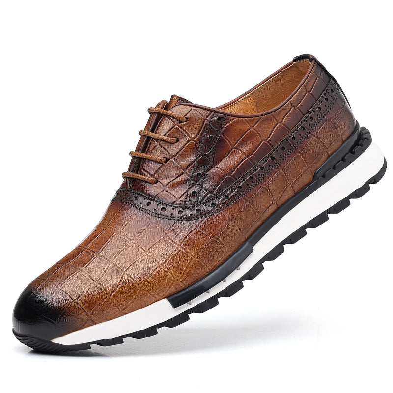 Men's Genuine Leather Orthopedic Dress Shoes