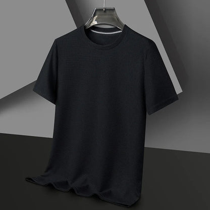 Men's Waffle Knit Crewneck T-Shirt