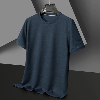 Men's Waffle Knit Crewneck T-Shirt