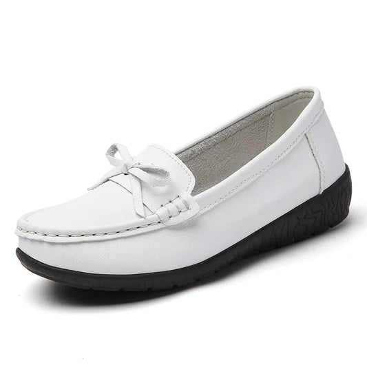 Bellara Leather Slip-On Orthopedic Loafers