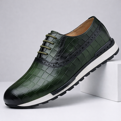 Men's Genuine Leather Orthopedic Dress Shoes