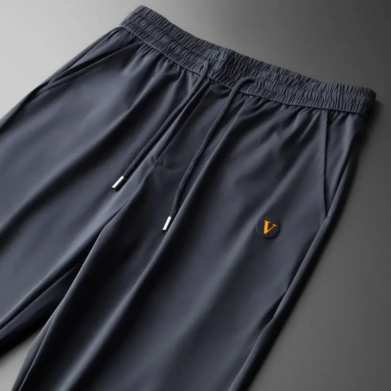 Men's Polo Shirt and Pants Matching Set