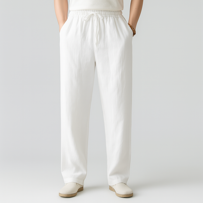 Men's Linen Drawstring Pants