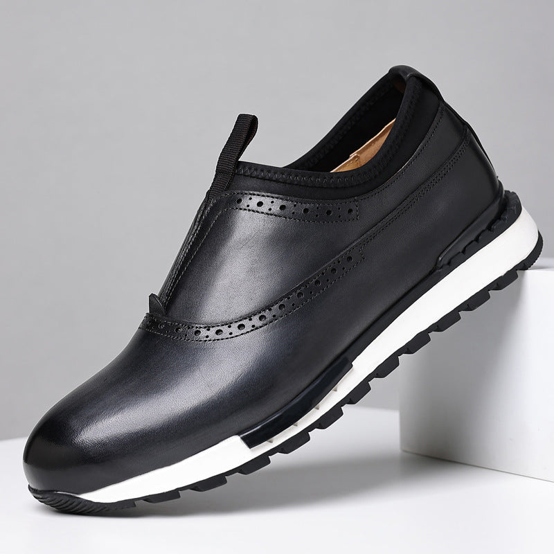 Men's Genuine Leather Orthopedic Oxford Shoes
