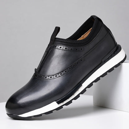 Men's Genuine Leather Orthopedic Oxford Shoes