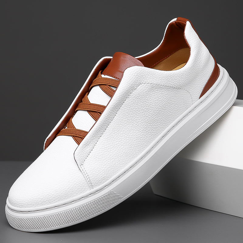 Men's Pebbled Leather Dress Shoes