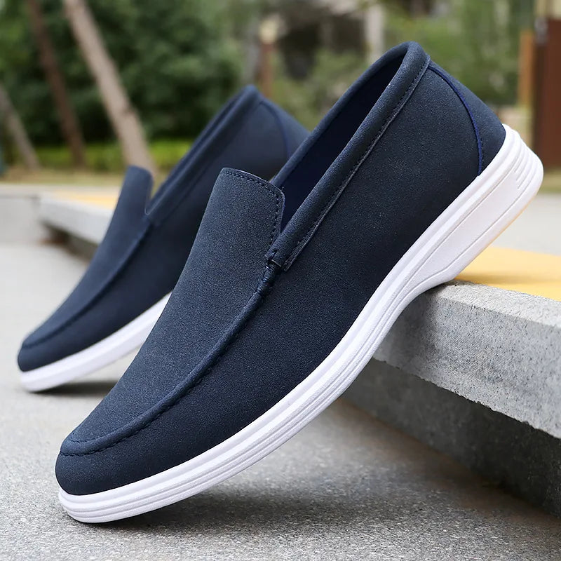 Men's Suede Slip-On Orthopedic Loafers