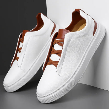 Men's Pebbled Leather Dress Shoes