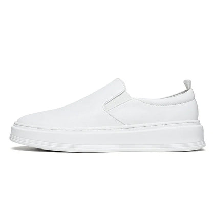 Men's Genuine Leather Slip-On Loafers