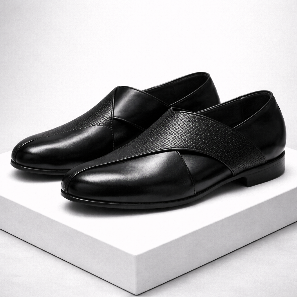 Men's Genuine Leather Orthopedic Slip-On Loafers