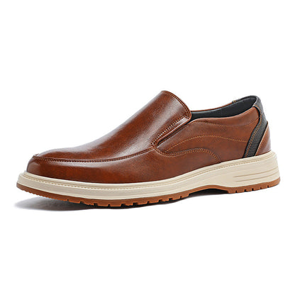 Men's Genuine Leather Orthopedic Slip-On Loafers