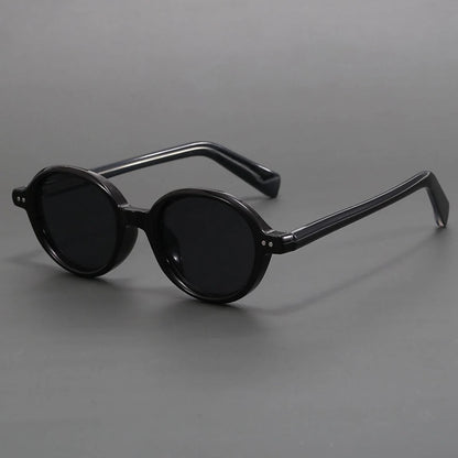 Men's Round Frame UV400 Sunglasses