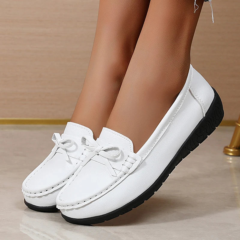 Bellara Leather Slip-On Orthopedic Loafers